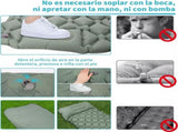Self-Inflating Sleeping Mat - Self-Inflating with Built-in Foot Pump - 195x60x7 cm - Sleeping Mat V1188-MS101-01564-1