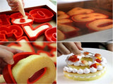 2PCS 10 Inch Silicone Cake Mold 6 and 0 Numbers DIY Silicone Cake Baking Mold 3D Silicone Cake Mold V1294-YM0717-10047825