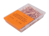 250Pcs Horseshoe Nails Copper Plated Rustproof Equestrian Riding Equipment Pet Supplies 45mm E3 V1294-YM0706-3111230194811