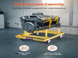 Engine Stand, 340 KG Load Capacity Engine Motor Stand with Adjustable Width & Length, Heavy-Duty V952-YDFXZSZJ750LU66M0V0