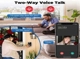 Video Doorbell Security Camera, Long Lasting Battery V1263-JX-5019