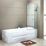 700 x 1450mm Frameless Bath Panel 10mm Glass Shower Screen By Della Francesca V63-829961
