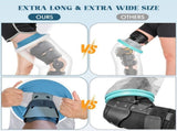 Waterproof Extra Wide Full Leg Cast Cover - Non-Slip, Extra Large & Reusable for Surgery Wounds, V1369-AZ3-W-18941