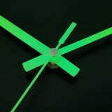 Glow in Dark Wall Clock Wooden 12 Inch Square Silent Battery Operated Rustic Luminous Wall Clock for V1294-YM0901-3115250017011