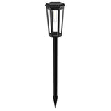 Solar Powered Hexagonal Tungsten Pathway Lights with Warm White Glow, Automatic On/Off, Weatherproof V1341-ZY-CN5E8CN6-2PCS