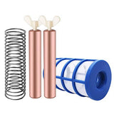 Solar Pool Copper Anode Replacement Kit Purification Rod Accessories Spare Chemicals Testing Garden V1370-AZ4-07702