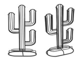 Cactus Shaped Pod Holder Home Black Iron Capsule Storage Stand Organizer Holds 48 V1294-YM0710-3118230036011