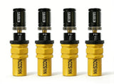 4X4 Tyre Deflator Automatic Valve Stems Adjustable Tyre Pressure Off-Road Tyre - Yellow - Size 2 V1102-796-65674-YEL-2SETS-8PCS