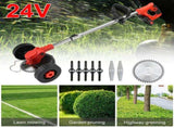 Whipper Snipper Mower Cordless Grass Trimmer Lawn Cutter Battery Brushcutter V201-QUEW13009451