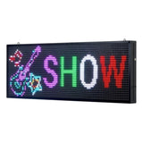 Programmable LED Sign, P10 Full Color Flexible Digital Scrolling Panel, DIY Custom Text Pattern GIF V952-YPGDGGP40X14IBSC9001V3