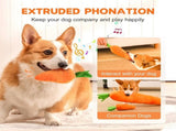 2026 New Dog Toys with Squeaker and Crinkle, Upgrade Indestructible Plush Dog Toy for Aggressive V1258-DP02-F-30