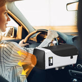 5KW Diesel Air Heater 10L Tank Diesel Heater 12V Diesel Parking Heater Muffler with LCD Thermostat V952-ZCJRQ12V5KW51JT01V0