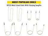 Induction Heater Inductor Coil Kits, Magnetic Mini Induction Heater Kit, Flameless Heat Accessories V952-ZYXQJBXQ8PC62C10LV0