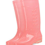 Tall Rain Boots Non Slip Waterproof Rain Shoes PVC Transparent Rain Footwear with Plush Cotton V1294-YM0716-3117220132813