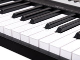 Karrera 88 Keys Electronic Keyboard Piano with Stand Black EKB-CHJ-88-BK