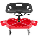 Rolling Garage Stool, 300LBS Capacity, Adjustable Height from 18 in to 23 in, 360-degree Swivel V952-YCTYXAPJYL4PDBZGEV0