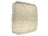 Outdoor Swing Canopy Waterproof Porch Top Cover Replacement UV Proof for Patio Yard Chair Beige V1294-YM0718-3111220247513