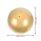 Reflective Golden Stainless Steel Gazing Outdoor Mirror Globe for Garden Patio Decoration and Yard V1370-AZ4-10953
