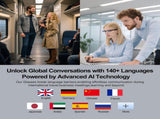 AI Smart Translation Glasses 110 Languages, Photochromic Lenses, Bluetooth Ideal for Travel, V1107-AI SMART TRANSLATION GLASSES1