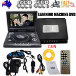 7Inch Portable Dvd Player CD Card Hd 16:9 Lcd Large 270-Degree Rotation Screen V201-DVD0708BL8AU