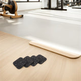 Noise Reducing Treadmill Pads Multi Rubber for Gym Shock Absorption Thick 8Pcs V1369-AZ3-W-19172