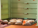 Kitchen Side Dishes Punch Free Foldable PET 6 Layers Wall Mounted Organization Rack Cooking Plates V1294-YM0512-3118220256613