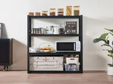 Storage, 2400 lbs, 4 Tier Garage Storage Shelving, 20" D x 40" W x 57" H Adjustable Metal V952-JSBSXHJ20405S2LA2V0