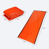 Emergency Sleeping Bag, Waterproof Emergency Sleeping Bags for Survival, 84X36in Sleeping Bag V1189-LWWAL-20260401-05214