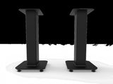 Kanto SX26 26" Tall Fillable Speaker Stands with Isolation Feet - Pair, Black V398-KO-SX26