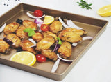 Nonstick Golden Bakeware Set for Easy Release, and Multi-Purpose Kitchen Baking Tools V1366-AZ2-W-20491
