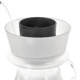 Coffee Brewer Cup Detachable Espresso Filter Cup with Filter Papers Compatible for Hoop V1192-AZ-W-22075