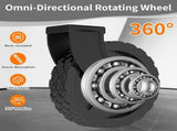 Foldable Shopping Cart, made of 600D waterproof Oxford fabric, equipped with all-terrain silent V1106-ZDGWL001