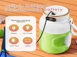 Portable Juicer, 40 Oz Multifunctional Portable Juicer Cup, USB Rechargeable Electric V1369-AZ3-W-11276