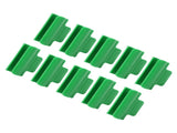 100 PCS Garden Shed Clamps Plastic Stable Versatile Film Shading Net Clips for Greenhouse V1294-YM0710-3111230287012