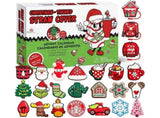 2024 Advent Calendar 24 Days of Christmas Surprises with 10mm Straw Toppers V1263-JX-1320