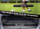 Everfit Portable Soccer Goal Net Fibreglass Polyester 12x6ft SN-B-FSG-126-YE