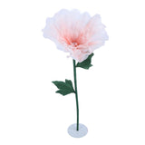 Electric Silk Flower Simulation Openable Artificial Large Peony Decor Prop with LED Light for V1294-YM0901-3115240037611