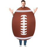 Rugby Ball Cartoon Costumes Air Model Inflatable Costume Funny Dress Up Props Halloween Party V1263-JX-7937