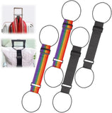 Multi Use Strong Adjustable Luggage Connector Straps, 2026 New Suitcases Rainbow Travel Straps V1258-DP02-C-2474