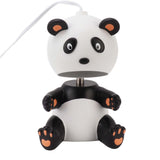 Candle Warmer Lamp Melting Wax Lamp Cute Panda Robot Shape with Timer Metal Frame G10 Bulb Candle V1294-YM0901-3119230105912