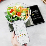 Smart Nutrition Food Scale with LED Display Tracks Calories Fat for Nutrition Tracking V1263-JX-7238