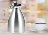 2L Double Wall Vacuum Insulation Coffee Pot Thermal Insulated Water Cold Water Bottles Jug Household V1294-YM0901-3118200032311