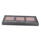 Large Digital Big Jumbo LED Wall Timer Alarm Battery Clock With Calendar Temperature V1294-YM0901-DE-09EXJ45201