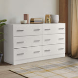 Artiss 6 Chest of Drawers - VEDA White FURNI-N-CDR-01-WH-AB