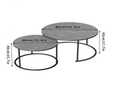 Interior Ave - Executive Stone Nested Coffee Table Set V355-IA-CT7-GG