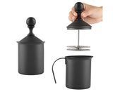 Stainless Steel Manual Double Mesh Milk Frother, Foam Maker for Coffee Decoration V1263-JX-2923