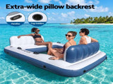 Bestway Inflatable Floating Island Float Lounger Pool Bed 4.16Mx2.68M BW-FLOAT-43964