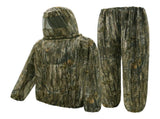 Bark and dead leaves Camouflage Mosquito Repellent Suit Ultra-Fine Mesh Hooded Ghillie Suit for V888-ELOSUNG43202