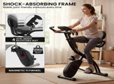 Powertrain 135E 4-in-1 Foldable X-Bike with LCD Display and Resistance Bands XBK-HSM-135E