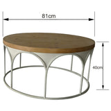 Large Martinique Coffee Table 81cm V637-23745TBL
